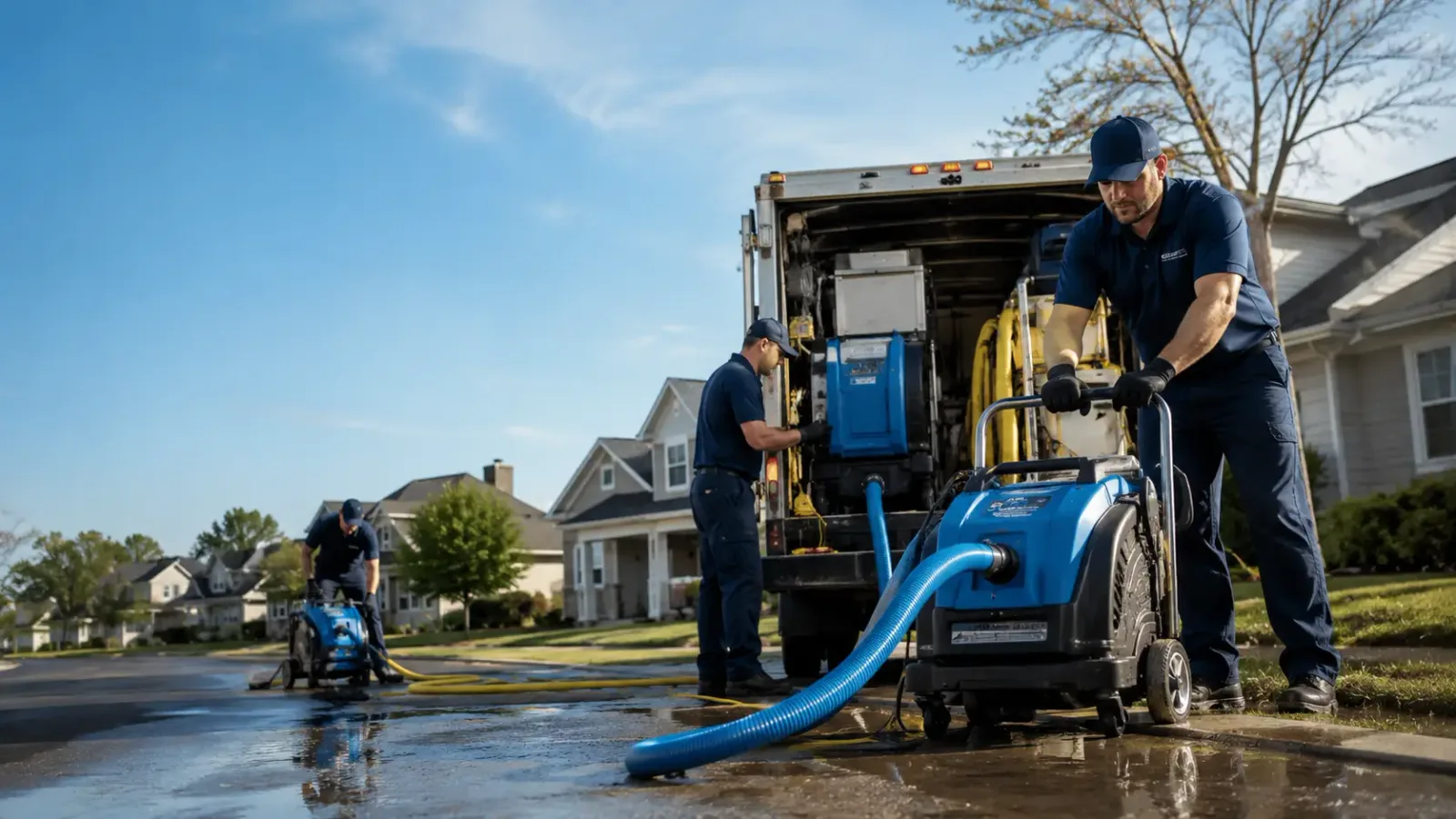 Flood Damage Cleanup in Wellsburg, WV